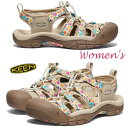 2024新色【レディース】 KEEN キーン ニューポート レトロ KEEN NEWPORT RETRO サンダル スポーツサンダル アウトドア keen MULTI/SAFARI 1028878