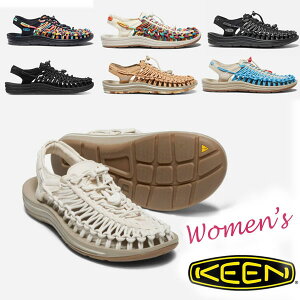 【レディース】 KEEN UNEEK　キーン　ユニーク　サンダル　レディース　キーンユニーク　keen uneek women　スポサン ブラック　ホワイトキャップ　サファリマルチ 他　【全6色】　スポーツサンダル　アウトドア　keen【交換送料片道1回無料】