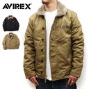 【在庫があればサイズ交換送料1回片道無料☆】【 神戸正規 】AVIREX アビレックス☆ N-1 PLANE JACKET メンズ N-1 デッキジャケット 6182174 6182174【KHAKI , NAVY】 アヴィレックス デッキジャケット