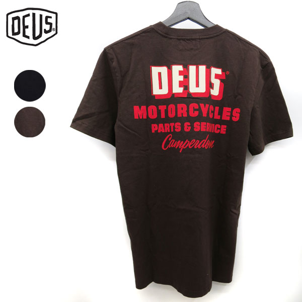 デウス tシャツ デウスエクスマキナ UNCHAINED TEE 半袖Tシャツ deus ex machina 【 BLACK , CHOC BROWN 】 デウスエクスマキナ tシャツ メンズ deus DMP231718B deus tシャツ DEUS EX MACHINA