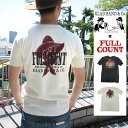 【★】【神戸 正規販売店】FULL COUNT × GLAD HAND フルカウント × グラッドハンド GHT_007 COWGIRLl - S/S HENRY T-Shirts 【全2色】半袖ヘンリーネックTEE 100％COTTON カウガール