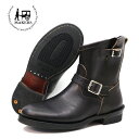 Makers HORSE ENGINEER SHORT メイカーズ ホースエンジニア ショート 【BLACK:ダービーレザー(牛革)】日本製 靴 メイカーズ エ...