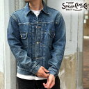 2025SS SUGAR CANE シュガーケーン SC11953SW / 14.25oz. DENIM JACKET 1953 AGED MODEL 2nd デニムジャケット アメカジ Gジャン 東洋エンタープライズ 1953年モデル セカンド セルヴィッチデニム(4)