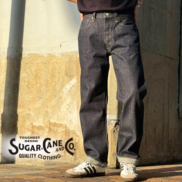 SC41947SUGARCANE奬14.25oz.DENIM1947MODEL(REGULARSTRAIGHT)ONEWASH󥦥å쥮顼ȥ졼