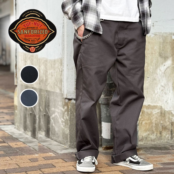 TN42300 SUGAR CANE シュガーケーン TUF-NUT タフナッツ T/C WORK TROUSERS ワークパンツ ワークトラウザース 頑丈なツイル生地 定番 東洋エンタープライズ ブラック グレー他