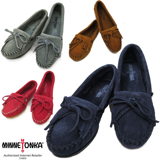 【アウトレットプライス】ミネトンカ モカシン 正規品 minnetonka ミネトンカ キルティ スエード モカシン ミネトンカ キルティ minnetonka kilty 402 409 406 409t 痛くない 靴 フラットシューズ 柔らかい 歩きやすい 【ノークレームノーリターン商品】