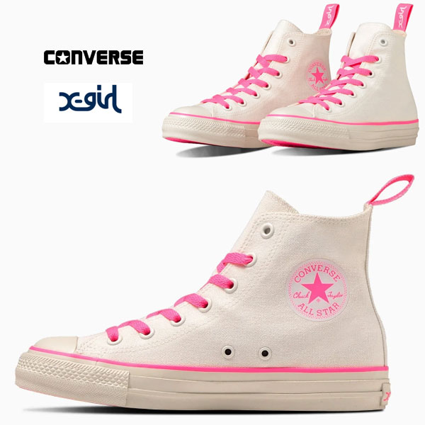 楽天GMMSTORE【SALE】 CONVERSE ALL STAR （R） X-girl HI コンバース オールスター アール エックスガール HI コンバース エックスガール スニーカー オールスター キャンバス コンバース オールスター ハイカット レディース ユニセックス 31308970