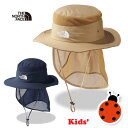 【キッズ】 ノースフェイス キッズ 帽子 THE NORTH FACE Kids' Novelty Sunshield Hat ノベルティサンシールドハット NNJ02317