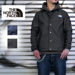 2021SS入荷　GTXデニムコーチジャケット（メンズ） NP12042 【 THE NORTH FACE ( ザ・ノースフェイス )】 GTX Denim Coach Jacketノースフェイス 【(ID)ナイロンインディゴデニム、(BD)ナイロンブラックデニム】 メンズ　ノースフェイス