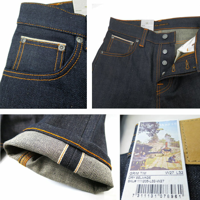 NudieJeans（ヌーディージーンズ）『GrimTimDrySelvage』