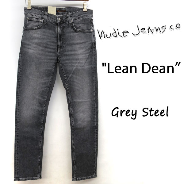 NUDIE JEANS ヌーディージーンズ LEAN DEAN リーンディーン ［ GREY STE