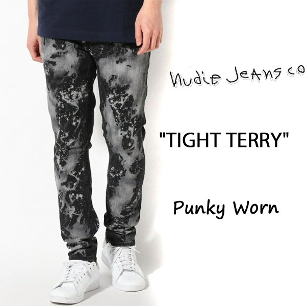 【アウトレットプライス】 NUDIE JEANS ( ヌーディージーンズ )スキニーフィット　TIGHT TERRY ［ Punky Worn ］(N051) / タイトテリー パンキーウォーン　50161-1120 SKU#113116 nudie jeans TIGHTTERRY ヌーディージーンズ　ユニセックス【交換有料商品】