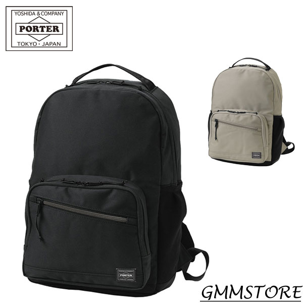 再入荷！【 撥水性に優れたシリーズ】 吉田かばん PORTER FRONT ( ポーター フロント ) DAYPACK ( デイパック ) （W270/H430/D140、約680g / 16Litre）吉田カバン 男女兼用　porter タンカー ポーター リュックサック　687-17029