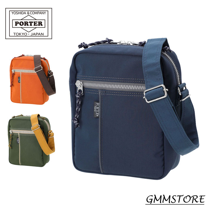 ブランド名 吉田カバン 品番 673-05480 シリーズ名 PORTER CHALET / ポーターシャレ ★ポーターシャレ一覧はこちらから★ 種類 SHOULDER BAG ★吉田カバン【ショルダーバッグ一覧】はこちらから★ ★その他ブランド【ショルダーバッグ一覧】はこちらから★ カラー ブリック(20)カーキ(30)ネイビー(50) 素材 表：コットンナイロンオックス 　（コットン60％、ナイロン40％） 　（裏面：アクリルコーティング） 裏：コットンキャンバス 　（裏面：アクリルコーティング） ・ショルダーストラップ（取り外し不可・長さ調節可） サイズ 約W:160mm/H:200mm/D:80mm、約230g（メーカー記載表示） 仕様 【前面収納部】ジップポケット 【メイン収納部】Wジップ開閉（内部にオープンポケット×1） 【背面収納部】スナップボタン開閉のポケット 生産国 MADE IN JAPAN ご注意事項 YKKアルミ合金ファスナー使用上の注意 ファスナーの噛み合う部分に使用されているアルミ素材の特性上、摩擦により黒っぽい汚れが付着する恐れがありますのでご注意下さい。 ※アテンション下げ札が付きます。画像を掲載しておりますので必ずご確認下さいませ。 ★吉田カバン一覧はこちらから★ ※画像と実際の色はできるだけ実物に近くなるように努めておりますが、お使いのパソコンやモニターの環境や設定、光の加減等により若干違う場合ががあります。 ご理解の上、ご注文ください。 ※店舗販売もしておりますので、入れ違いでご希望の商品が売り切れの場合がございますのでご理解の上ご了承ください。 （ 在庫がない場合は後程ご連絡させて頂きます。また、状況次第では注文がキャンセルとなる場合がございますのでご了承下さい。)再入荷お知らせボタンは再入荷を確約するものではございません。 ★ご不明な点や不安がございましたらお気軽にお問い合わせください。〜シリーズについて〜 1960～70年代のフランス製のロッジテントから着想を得た、親しみやすい配色が魅力のカジュアルシリーズ「PORTER CHALET（シャレ）」です。 コットン60%、ナイロン40%の比率で織られた「60/40（ロクヨン）クロス」と呼ばれる撥水性に優れた素材を採用しています。コットン糸が水を吸って膨張すると糸の目が詰まり、水を通しにくくします。ナイロン糸と組み合わせ、濡れることによってはじめて撥水機能が生まれる世界中で半世紀以上も愛されている素材です。 ショルダーバッグはウォレットやスマートフォンなどの必需品を収納するのにちょうど良いサイズです。内装だけでなく前後にポケットを備えているため、物の出し入れがしやすい機能的なつくりが魅力です。 バッグを縁どるパイピングはロッジテントのディテールを表現しています。 アウトドアウェアなどで古くから親しまれているカジュアルな配色は、年齢や性別を問わず日常使いに最適です。 △サッと出掛けるのにちょうどよいサイズです △前面にジップポケット×1、メイン収納部を開けるとあると便利なオープンポケット×1 △マチは約8cm △メイン収納部はWジップ開閉。背面にもスナップボタン開閉のポケットを装備 △YOSHIDA＆Co.のネームタグ △PORTERのブランドロゴ。BRICKの色味はこちらの画像が一番イメージに近いです(※ご覧になるデバイスにもよる) ＊カラーバリエーション＊ △BRICK(20) △KHAKI(30) △NAVY(50)