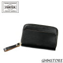 ポーター 革小銭入れ メンズ ポーター フィルム コイン ＆ カードケース 187-01353 PORTER FILM COIN & CARD CASE【ブラック】男女兼用牛革 レザー コインケース ミニ財布