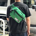 ポーター レイズ ウエストバッグ 831-16116吉田カバン　PORTER RAYS WAIST BAG （W270/H170/D135）【グリーン】 　斜め掛け　ウエストポーチ　ヒップバッグ　男女兼用