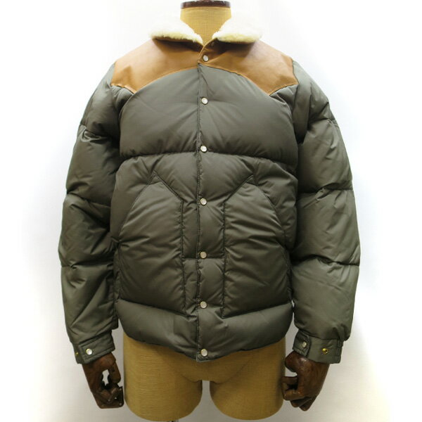 楽天GMMSTORE2023FW最新入荷分 ロッキーマウンテンフェザーベッド クリスティジャケット CHRISTY JACKET / NYLON ボア付 Rocky Mountain Featherbed 【 OLIVE / オリーブ 】MADE IN JAPAN　200-232-06