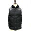 【★】2018FW最新入荷分☆ CHRISTY VEST / NYLON 【 神戸 正規店 】ボア付☆ Rocky Mountain Featherbed ロッキーマウンテンフェザーベッド クリスティーベスト【 BLACK 】ロッキーマウンテン メンズ ダウンベスト MADE IN JAPAN