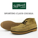 【 ラッセルモカシン 神戸正規 】S200-27W SPORTING CLAYS CHUKKA (スポーティング クレー チャッカ)【SAND ( ララミースエード )　VIBRAMソール 】　ラッセルモカシン チャッカ　ビブラムソールメンズ 【 RUSSELL 】 その1