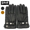 【スマホ対応】 ショット ワンスターグローブ 782-4970045 SCHOTT WINTER GLOVE SHORT ウィンターグローブ ショート ブラック キャメル 手袋 COWHIDE ワンスター グローブ カウハイド バイカー 牛革 【schott 神戸正規】