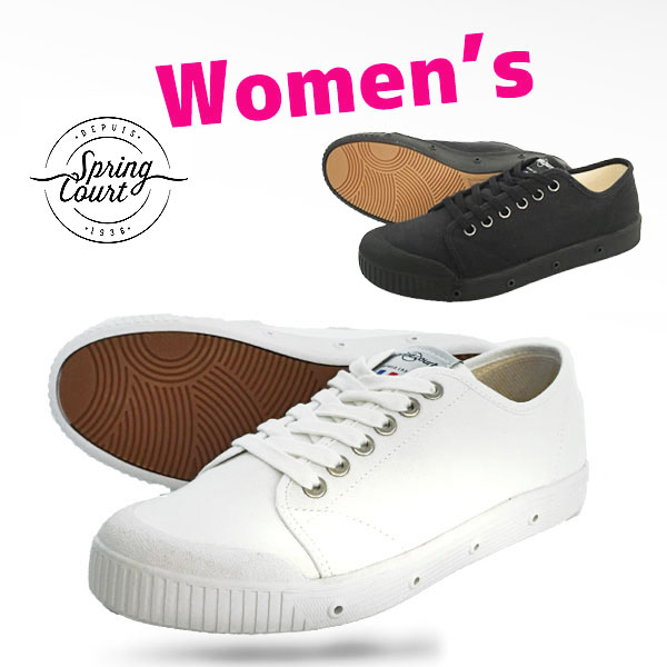 ☆ 国内正規品 ☆定番  SPRING COURT : スプリングコートG2 CLASSIC W-CANVAS　( WOMEN'S ） ローカット　キャンバススニーカー G2 Lo　スプリングコート スニーカー spring court レディースG2S-1001-T