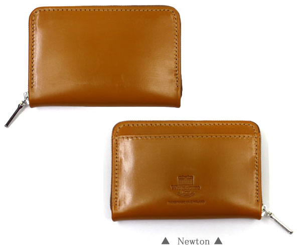 【 S1941 ジップ式ミニサイズのマルチパース 】 正規販売代理店Whitehouse Cox S 1941 MINI ZIP PURSE ブライドルレザー ホワイトハウスコックス　名刺入れ　カード入れ 札入れ　ICカード　パスケース　小銭入れ　【全6色】 whc