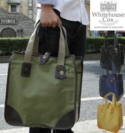 正規販売代理店WhitehouseCoxホワイトハウスコックスL9070CANLARGETOTE(キャンバス&レザーラージトートバッグ)WHCホワイトハウスコックストート【全4色】