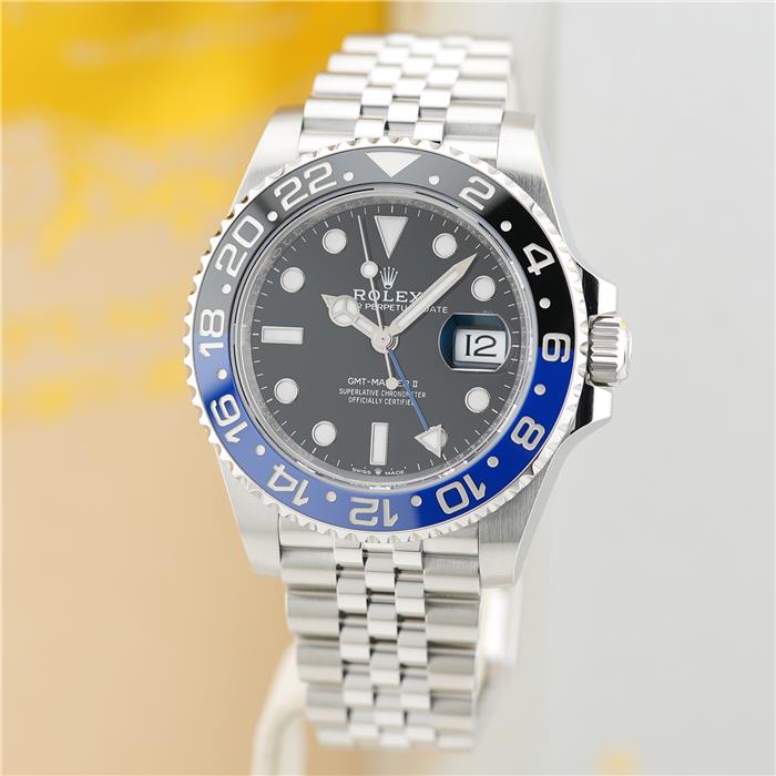 ロレックス GMTマスターII 126710BLNR ジュビリーブレスレット 保証書2025年 ランダムシリアル 付属品完品 ROLEX 中古メンズ 腕時計 送料無料