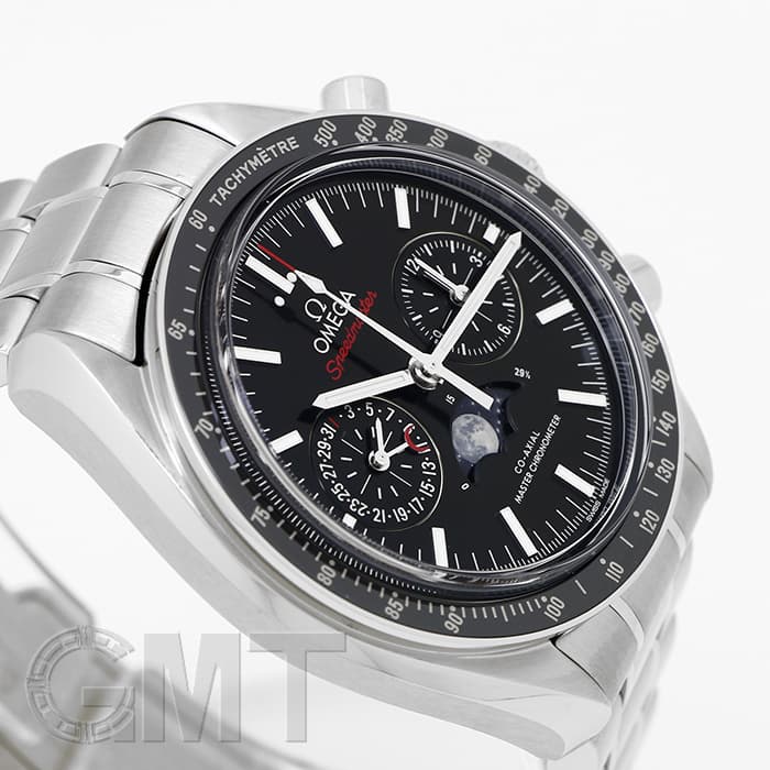 【60回払いまで金利0%】OMEGA スピードマスター ムーンフェイズ コーアクシャル マスタークロノメーター 304.30.44.52.01.001 付属品完品 OMEGA 新品メンズ 腕時計 送料無料