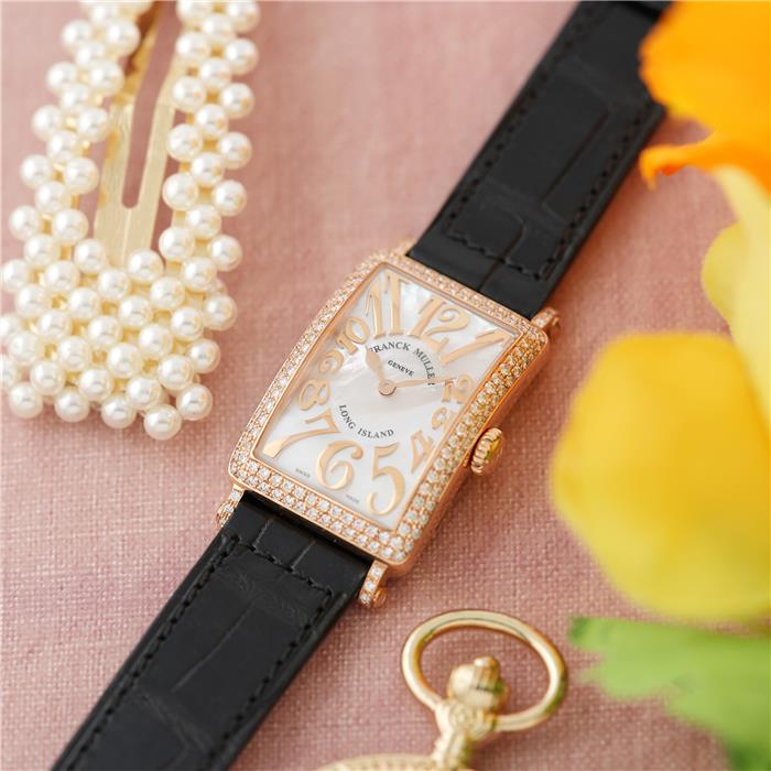 【60回払いまで金利0%】フランク・ミュラー ロングアイランド 902 QZ REL D MOP BLK 5N【アウトレット】 FRANCK MULLER 新品レディース 腕時計 送料無料