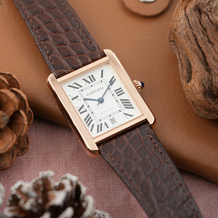 【60回払いまで金利0%】カルティエ タンク ソロ XL W5200026 付属品完品 CARTIER 中古メンズ 腕時計 送料無料