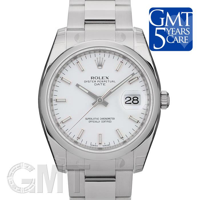 ROLEX ロレックス オイスターパーペチュアル&デイト Ref.115200 ホワイト 新品腕時計 ...