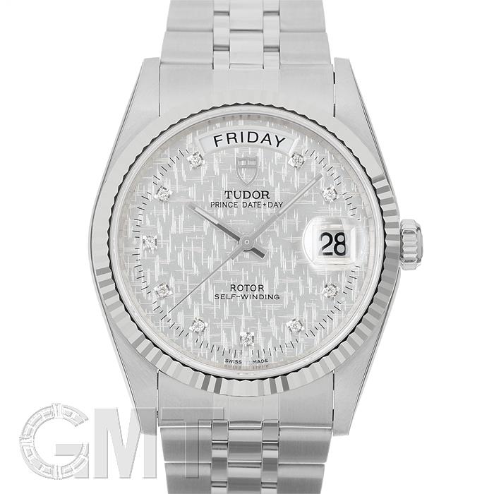 チュードル プリンス デイトデイ 76214 シルバーモザイク 10Pダイヤ TUDOR 新品メンズ 腕時計 送料無料