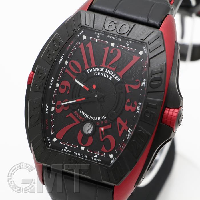フランク・ミュラーコンキスタドールグランプリ9900SCDTGPGERGTI×レッドエルガFRANCKMULLER新品メンズ腕時計送料無料
