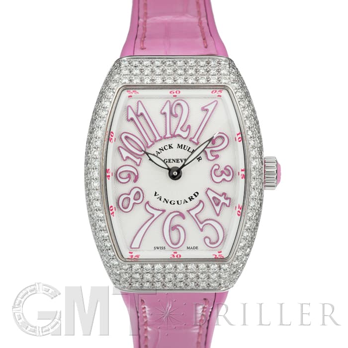 フランクミュラー ヴァンガード V29QZ シルバーピンク ダイヤモンド FRANCK MULLER 【新品】【レディース】 【腕時計】 【送料無料】 【あす楽_年中無休】