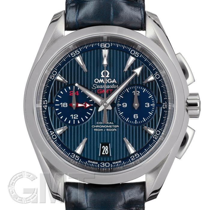 オメガ シーマスター 腕時計（メンズ） OMEGA シーマスター アクアテラ 150M コーアクシャル クロノグラフ GMT 43 MM 231.13.43.52.03.001 OMEGA 新品メンズ 腕時計 送料無料