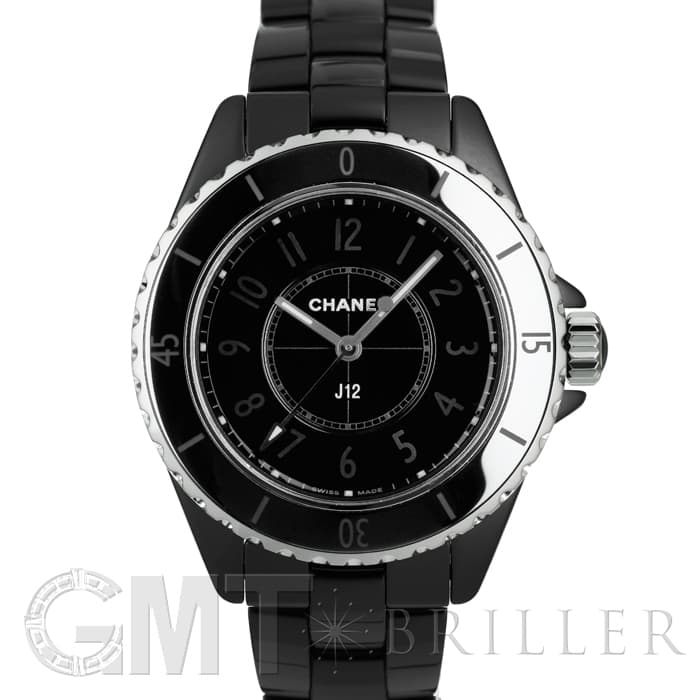 【2019年新作】シャネル J12 ファントム H6346 ブラックセラミック 33mm【世界1200本限定】 CHANEL 新品レディース 腕時計 送料無料のサムネイル