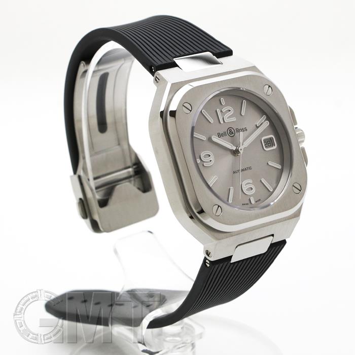 ベル&ロス インストゥルメント BR 05 グレー スチール BR05A-GR-ST/SRB BELL & ROSS 新品メンズ 腕時計 送料無料