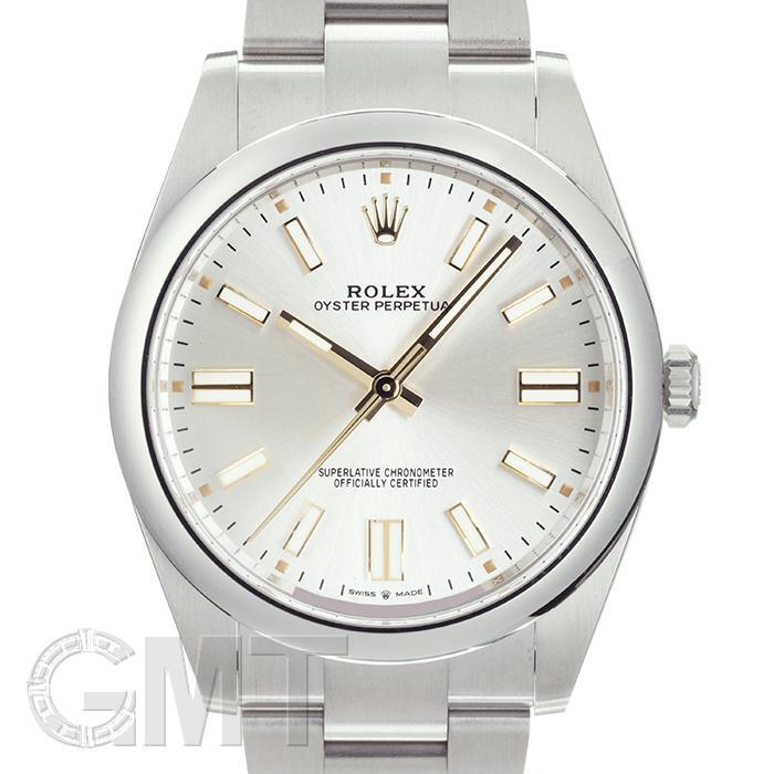 オイスター 腕時計（メンズ） ロレックス オイスターパーペチュアル 41 124300 シルバー ROLEX 新品メンズ 腕時計 送料無料