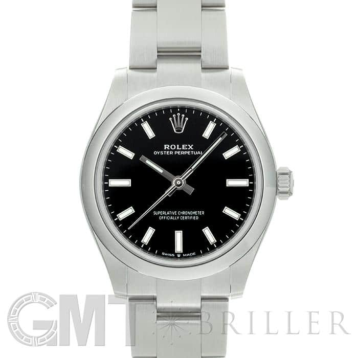 ROLEX ロレックス オイスターパーペチュアル31 277200 ブラック ROLEX 新品レディース 腕時計 送料無料のサムネイル