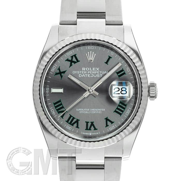 オイスター 腕時計（メンズ） ロレックス デイトジャスト 36 126234 ローマ オイスターブレス ROLEX 新品メンズ 腕時計 送料無料