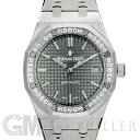 AUDEMARS PIGUET オーデマ ピゲ ロイヤル オーク 37mm グレー ベゼルダイヤ 15451ST.ZZ.1256ST.02 AUDEMARS PIGUET 新品ユニセックス 腕時計 送料無料