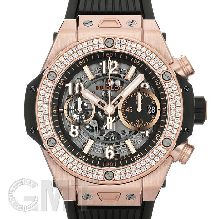 ウブロ ビッグバン ウニコ キングゴールド ベゼルダイヤ 44mm 421.OX.1180.RX.1104 HUBLOT 新品メンズ 腕時計 送料無料