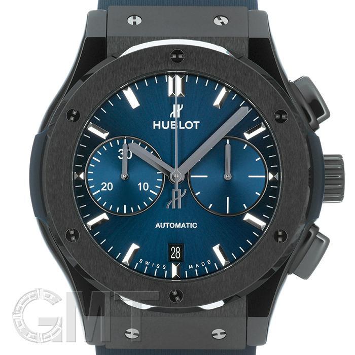 ウブロ クラシック フュージョン セラミック ブルー クロノグラフ 521.CM.7170.RX HUBLOT 新品メンズ 腕時計 送料無料