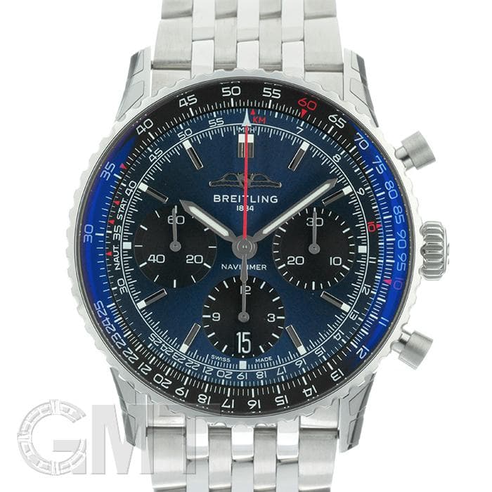 ナビタイマー 腕時計（メンズ） ブライトリング ナビタイマー B01 クロノグラフ 41 AB0139241C1A1 BREITLING 新品メンズ 腕時計 送料無料