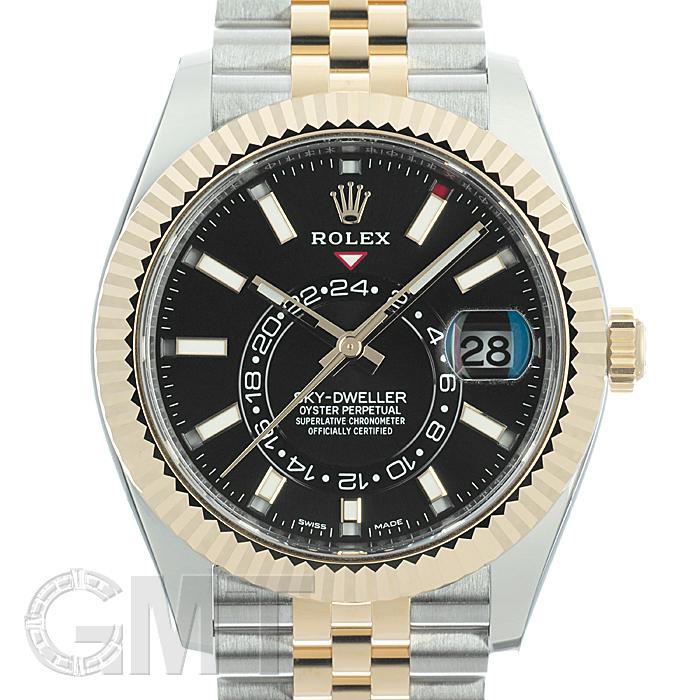 ロレックス スカイドゥエラー 326933 ブラック ジュビリーブレス ROLEX 新品メンズ 腕時計 送料無料