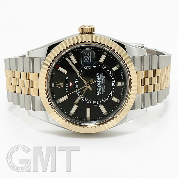 ロレックススカイドゥエラー326933ブラックジュビリーブレスROLEX新品メンズ腕時計送料無料