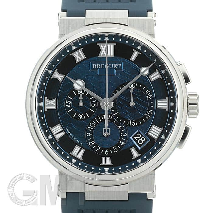 ブレゲ 腕時計（メンズ） ブレゲ マリーン クロノグラフ 5527BB/Y2/5WV ホワイトゴールド BREGUET 新品メンズ 腕時計 送料無料