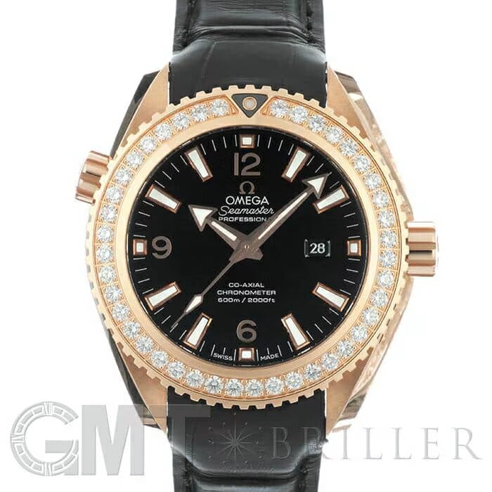 オメガ シー プラネットオーシャン 37.5MM ベゼルダイヤ 232.58.38.20.01.001 レッドゴールド 付属品完品 OMEGA 新品レディース 腕時計 送料無料