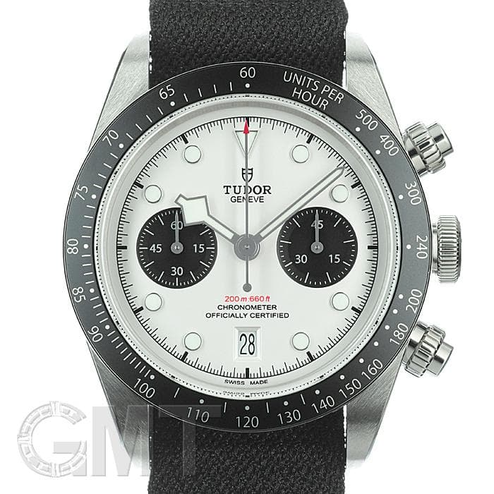 チューダー ブラックベイ クロノ 79360N-0008 ホワイト NATOストラップ TUDOR 新品メンズ 腕時計 送料無料